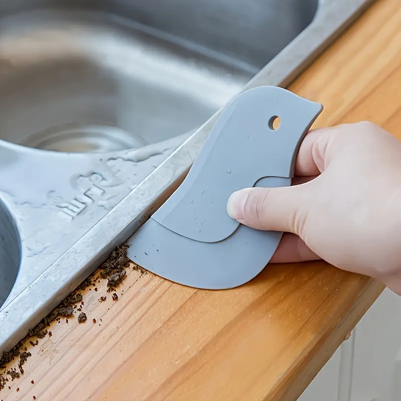 1PC Soft scraper, household kitchen cutting board scraper, oil stain scraper, baking kitchen small tool