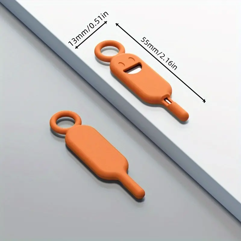 Mobile phone anti loss card holder, memory SIM card holder, phone replacement card holder, hanging key, portable top pin gift
