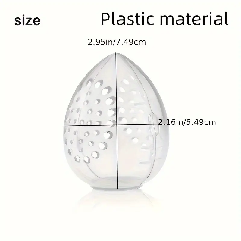 1PC Beauty storage box, breathable beauty eggshell, portable for outdoor use