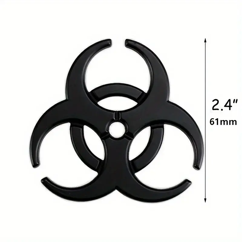 1pc Umbrella Emblem, Metal Car Decal (Stylish & Protective), Custom Vehicle Badge, Automotive Exterior Accessory
