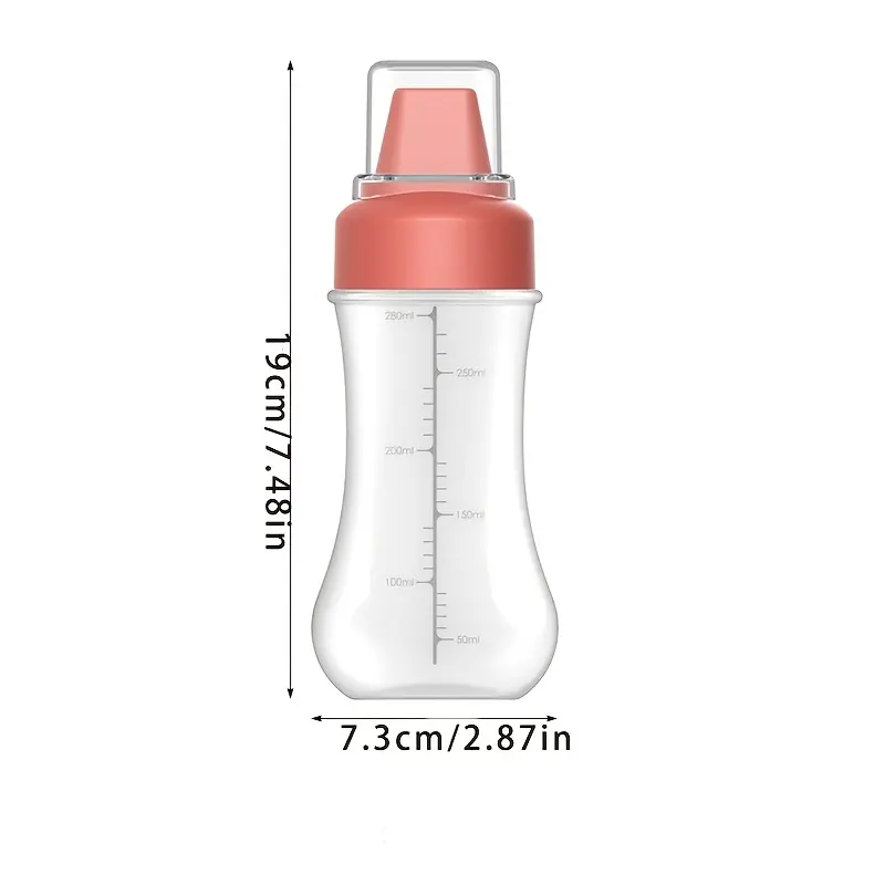 1pc Squeeze Sauce Bottle - Suitable for salad dressings, ketchup, honey, etc.