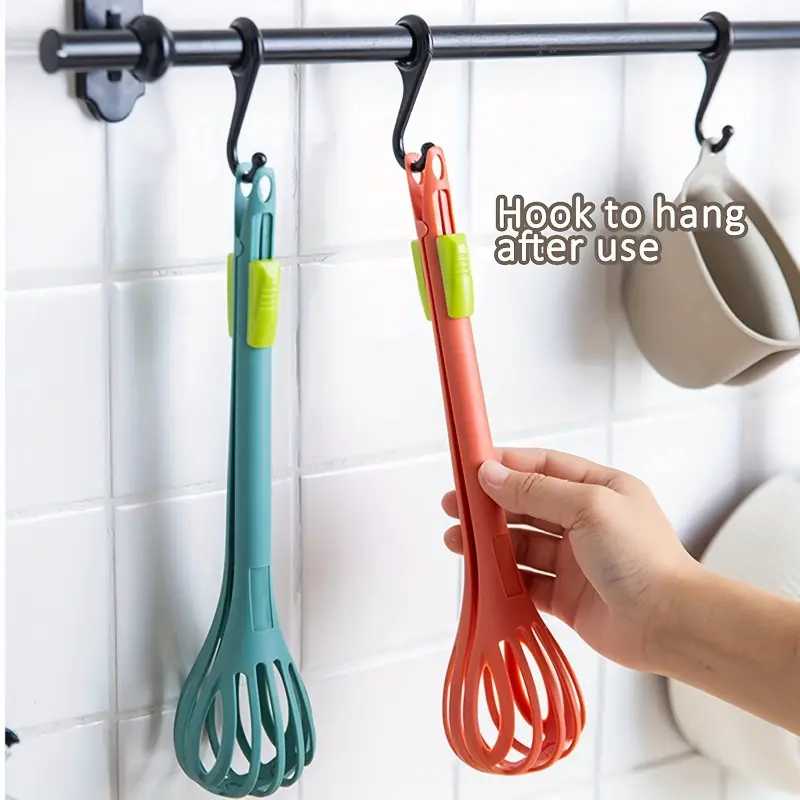 1PC Manual egg beater, egg mixer, boiled egg clamp, food clip, baking mixer, cream whisk