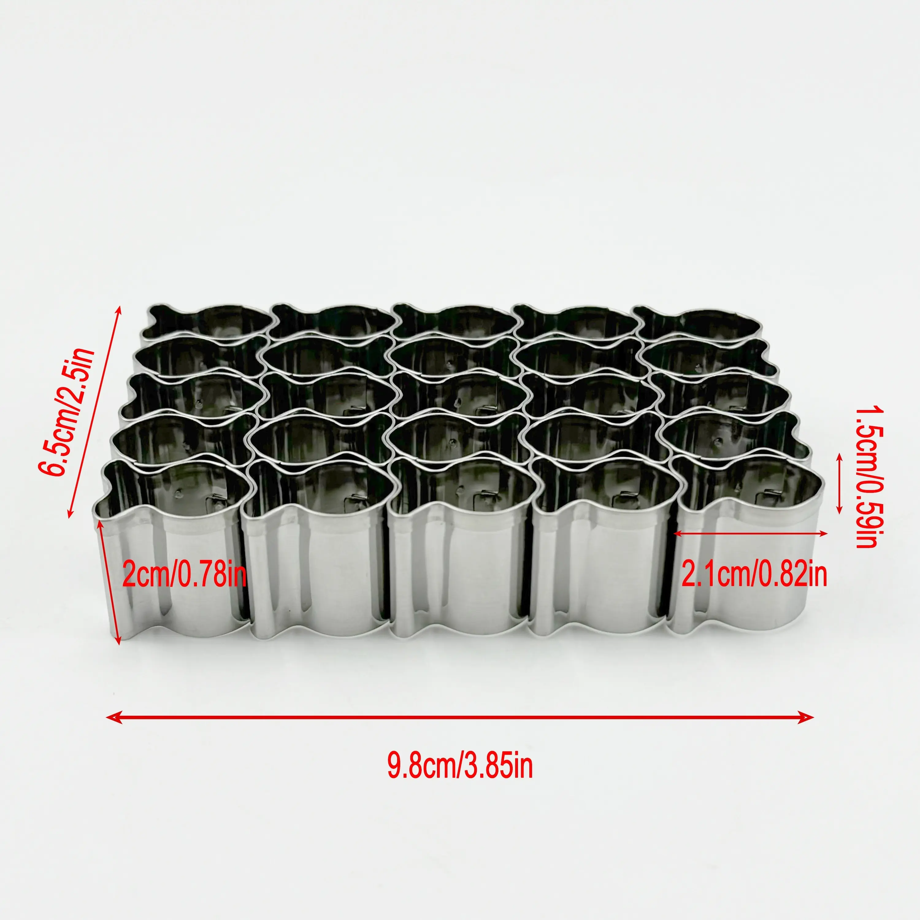 1PC Mini multiple baking molds for small goldfish biscuits