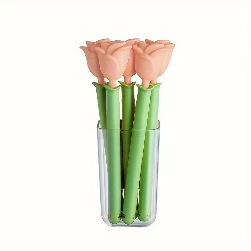 5pcs Rose-shaped food storage clip, sturdy sealing clip