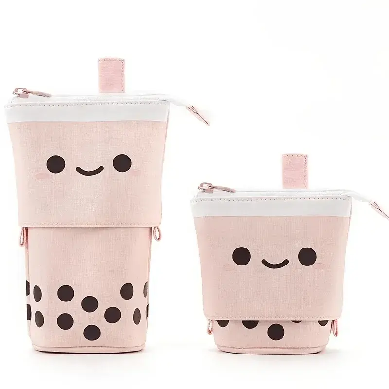 1pc  Style Popular Makaron Color Matching Can Be Transformed Into A Large Capacity Upgraded Pencil Bag Stationery Box