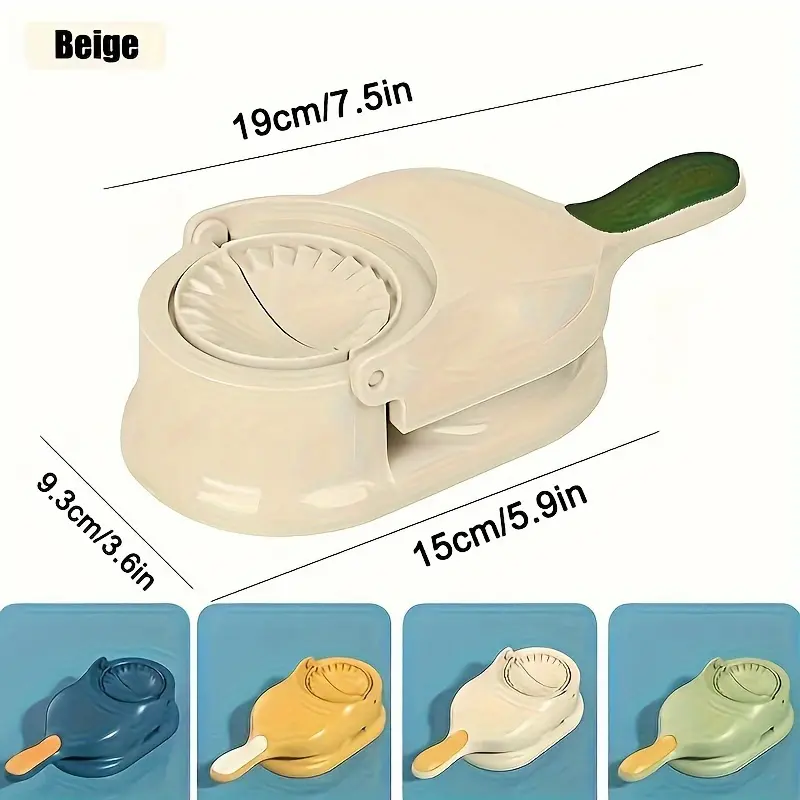 1pc Multifunctional Dumpling Machine - Simple DIY Dough Press for Perfect Dumplings, Tortillas