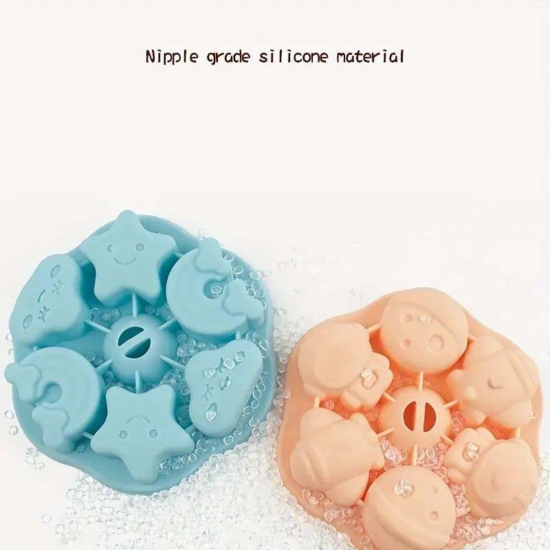 Food grade steamed cake cartoon mold can be steamed and boiled, and high-temperature resistant bowl cake mold