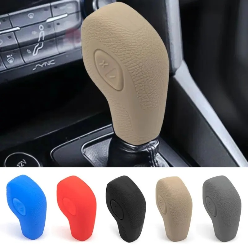 1pc Universal silicone gear shift cover automatic gear shift cover new car gear shift cover protection