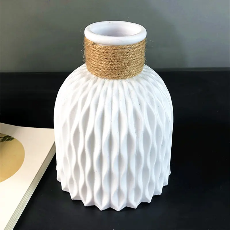 Plastic flowerpot products, pineapple pattern flower arrangement artifact, flowerpot simulation home decoration