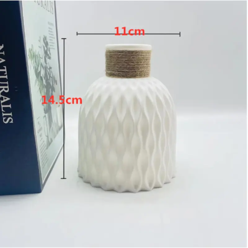 Plastic flowerpot products, pineapple pattern flower arrangement artifact, flowerpot simulation home decoration