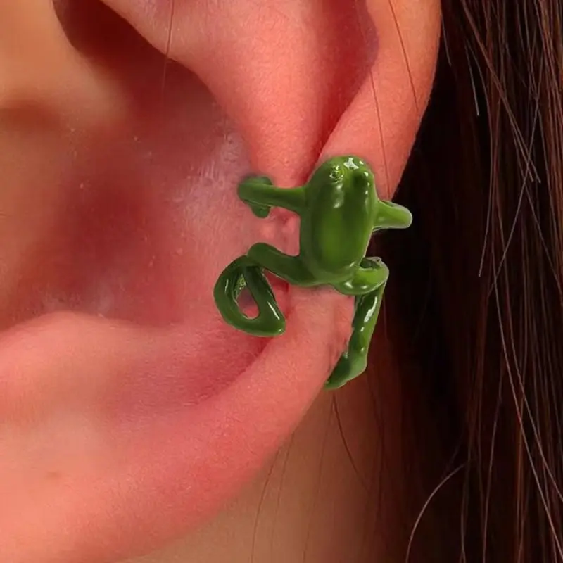 2PCS Earrings for men and women without ear holes