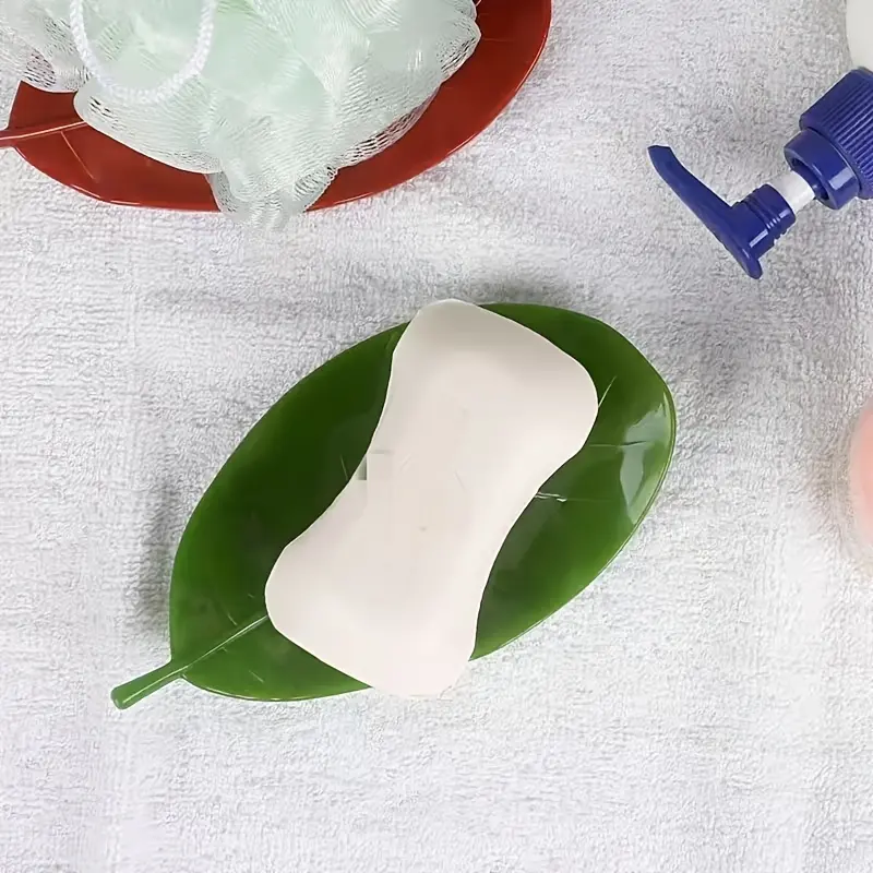2pcs Fat-shaped soap dish, creative soap holder, bathroom soap stand, simple soap storage rack.