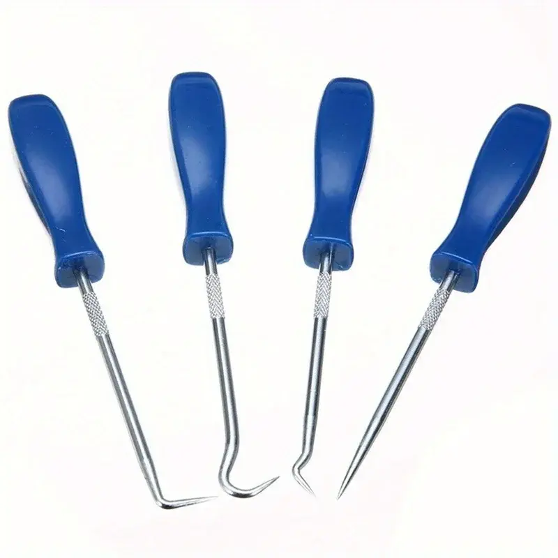 4pcs/set Oil Seal Driver, Pull Hook, Pick Tyre, Stone, Clean Toner Cartridge, Powder Adding Tool, Car Maintenance