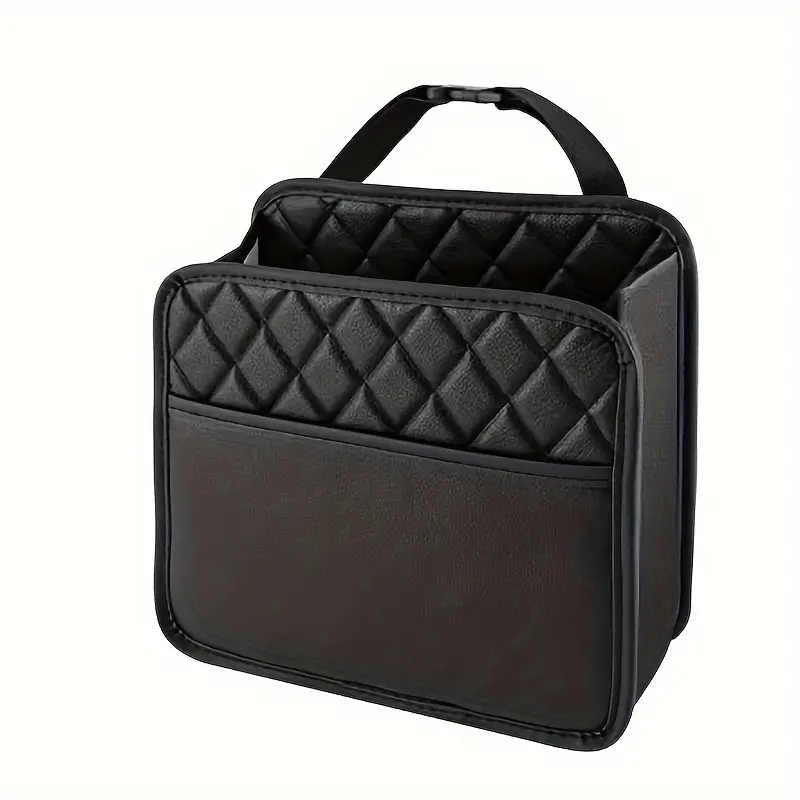 1pc Car seat back storage bag hanging bag car multifunctional storage box