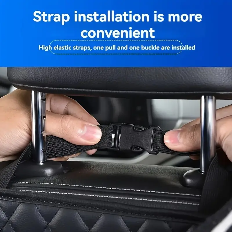 1pc Car seat back storage bag hanging bag car multifunctional storage box