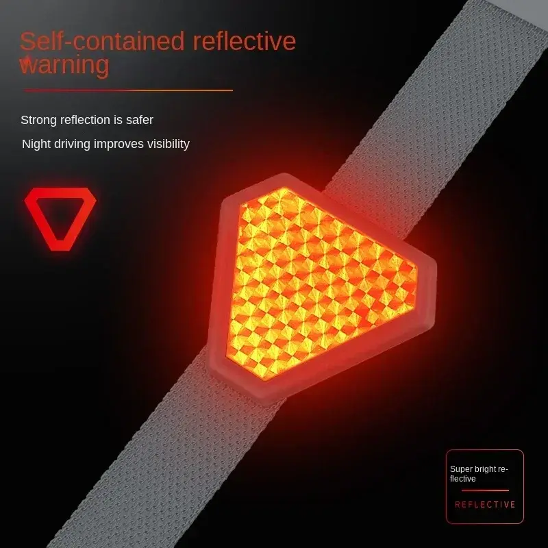1PC Automobile anti-static device, vehicle mounted equipment, drag chain with small triangle, reflective grounding metal belt