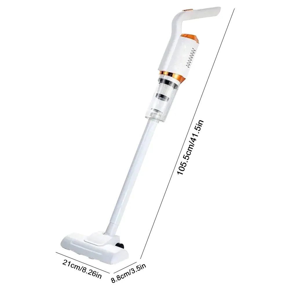 2 in 1 Handheld Vacuum Cleaner 2000mAh USB Rechargeable Strong Suction Cordless Car Vacuum Cleaner Household Cleaning Machine