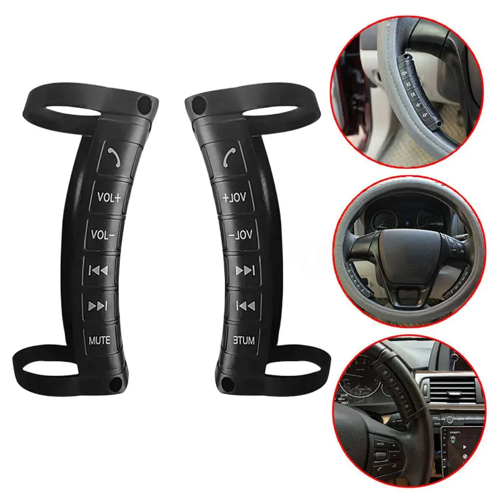 Wireless Car Steering Wheel Control Remote Car Radio Remote Controls Buttons For Vehicle DVD GPS Andriod Player Auto Accessories