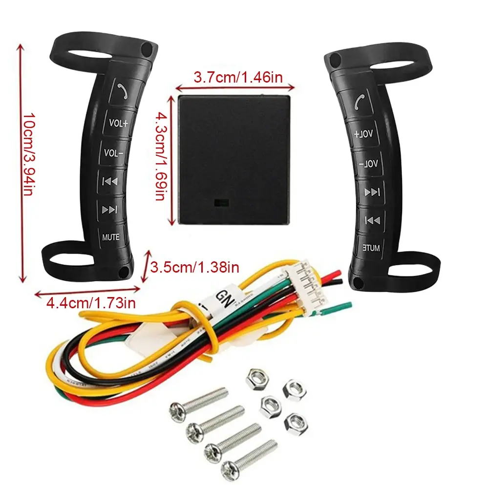 Wireless Car Steering Wheel Control Remote Car Radio Remote Controls Buttons For Vehicle DVD GPS Andriod Player Auto Accessories