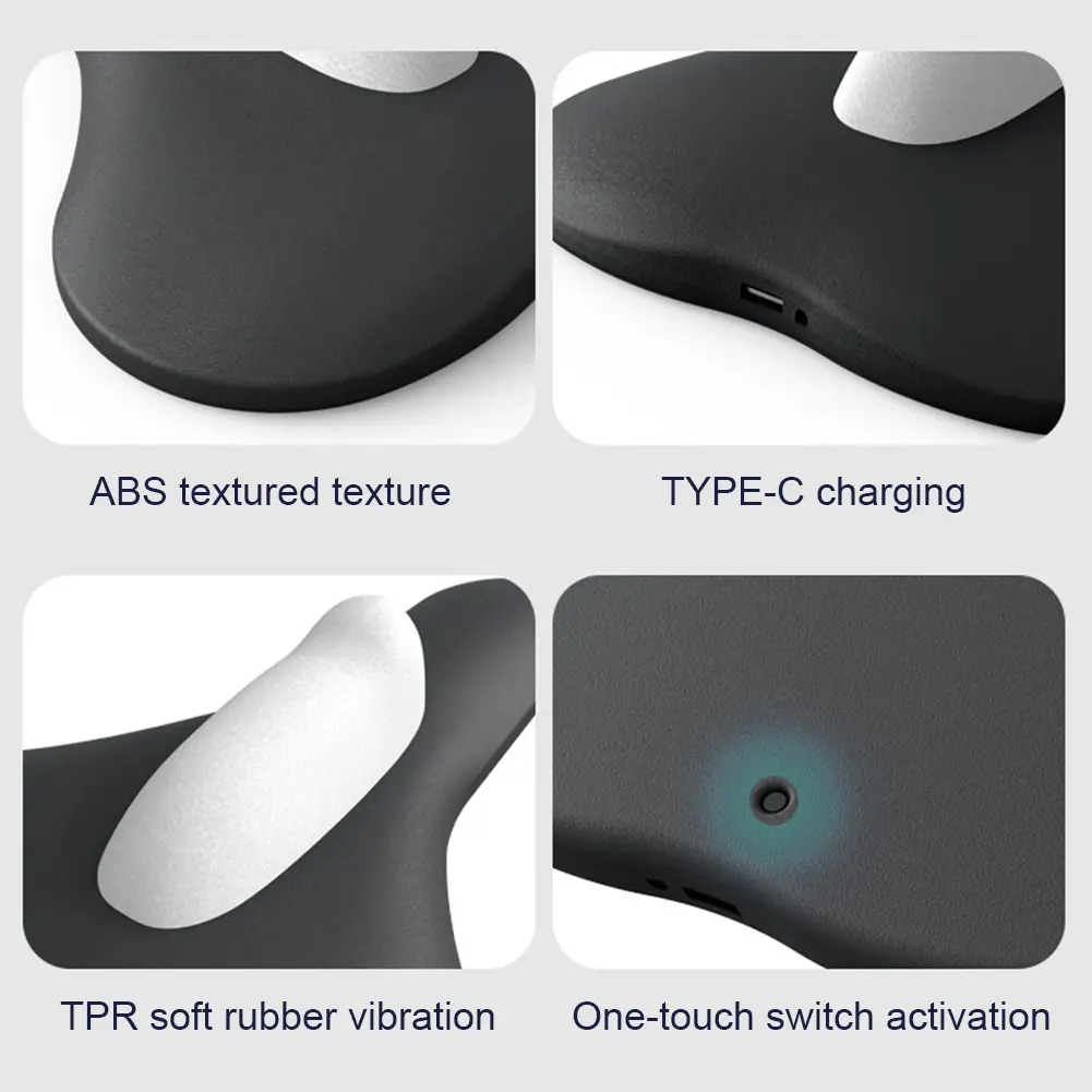 Pelvic Floor Muscle Trainer Ergonomic Electric PC Muscle Trainer Massage Repair Cushion Pad USB Plug-in/Rechargeable Type