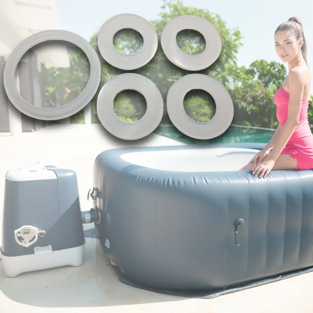Silicone Seal Repair Kits Connector Sealing Gaskets for Miami Milan Cancun Havana Lay-Z-Spa Helsinki