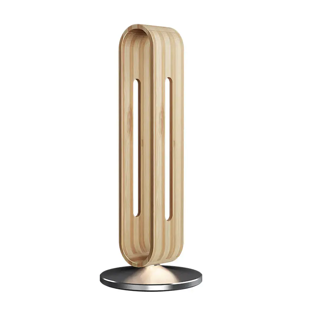 Bamboo Wood Aluminum Headphone Stand Earphone Display Rack Hanger Bracket Gamer Headsets Storage Shelf Gaming Accessories
