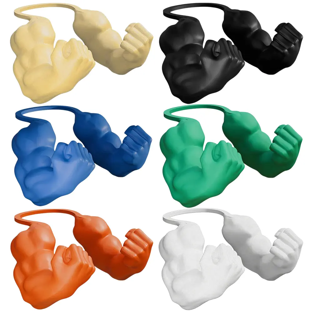 3D Printed Cat Muscle Arm Adjustable Cat Neck Arms with Muscle Lightweight Funny Giant Arms Cat Cosplay Costume Halloween Props