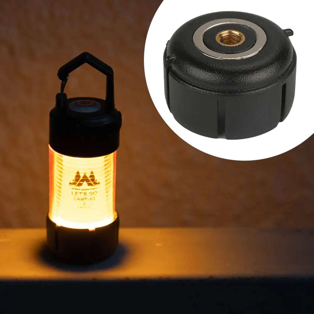 5-1PC Camping Light Magnetic Base Portable Camping Lantern Base Lightweight Outdoor Light Magnet Base for ML4 Lamp Accessories