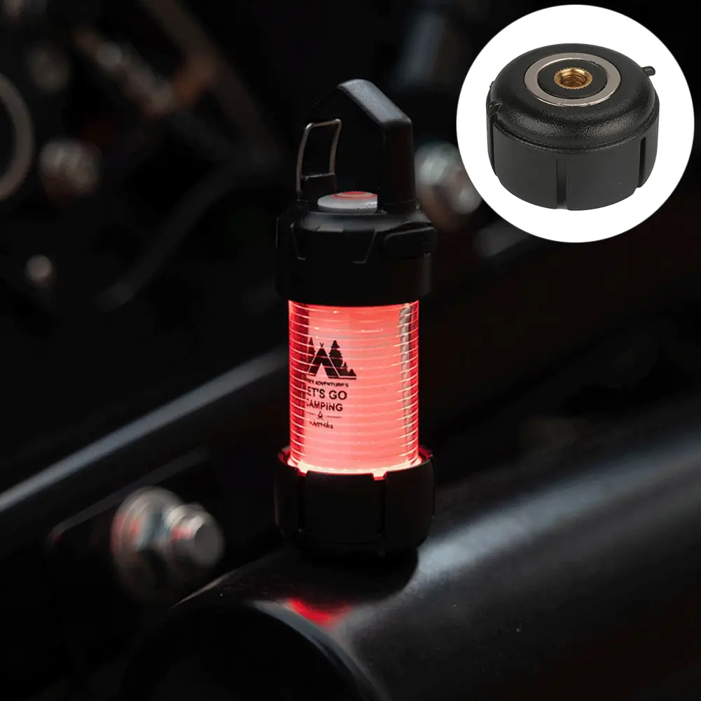 5-1PC Camping Light Magnetic Base Portable Camping Lantern Base Lightweight Outdoor Light Magnet Base for ML4 Lamp Accessories
