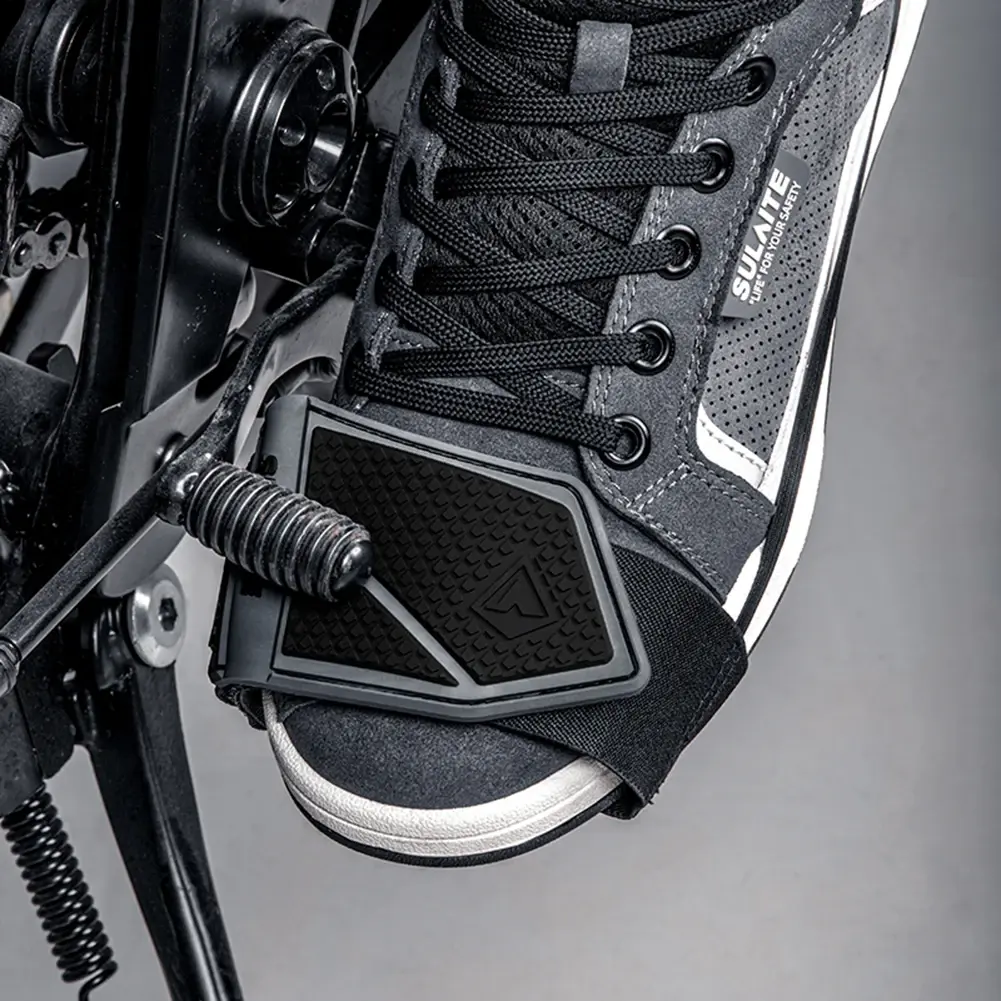 Motorcycle Shoe Protective Gear Shift Pad Wear-resistant Riding Shoe Boot Protector Cover Non-slip Accessories