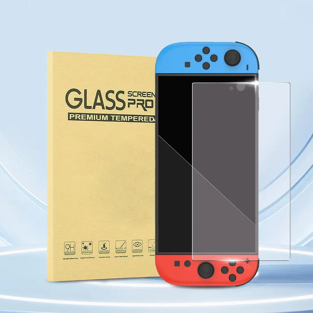 For Nintendo for Switch 2 Game Console Screen Protector Film Ultra-Clear Tempered Glass Protective Film Game Console Accessories