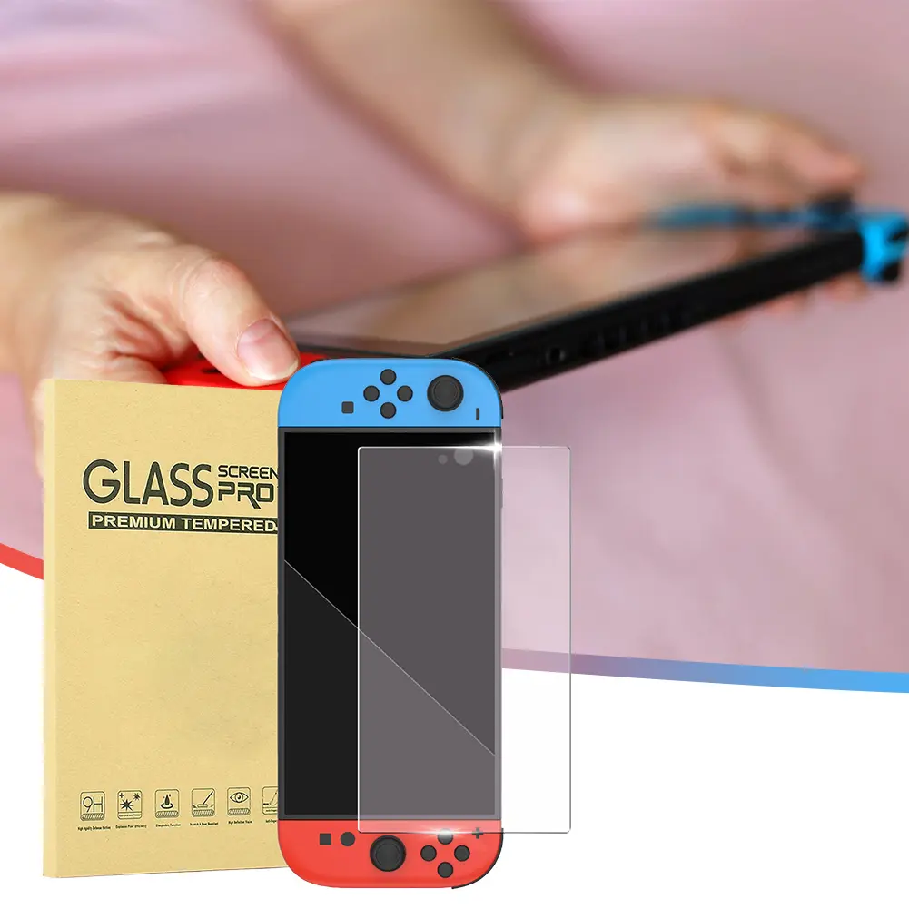 For Nintendo for Switch 2 Game Console Screen Protector Film Ultra-Clear Tempered Glass Protective Film Game Console Accessories