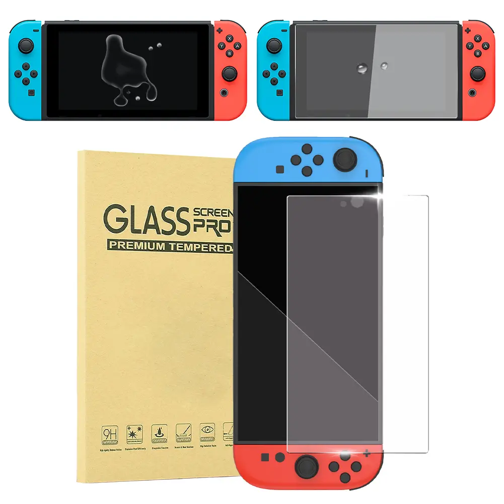 For Nintendo for Switch 2 Game Console Screen Protector Film Ultra-Clear Tempered Glass Protective Film Game Console Accessories