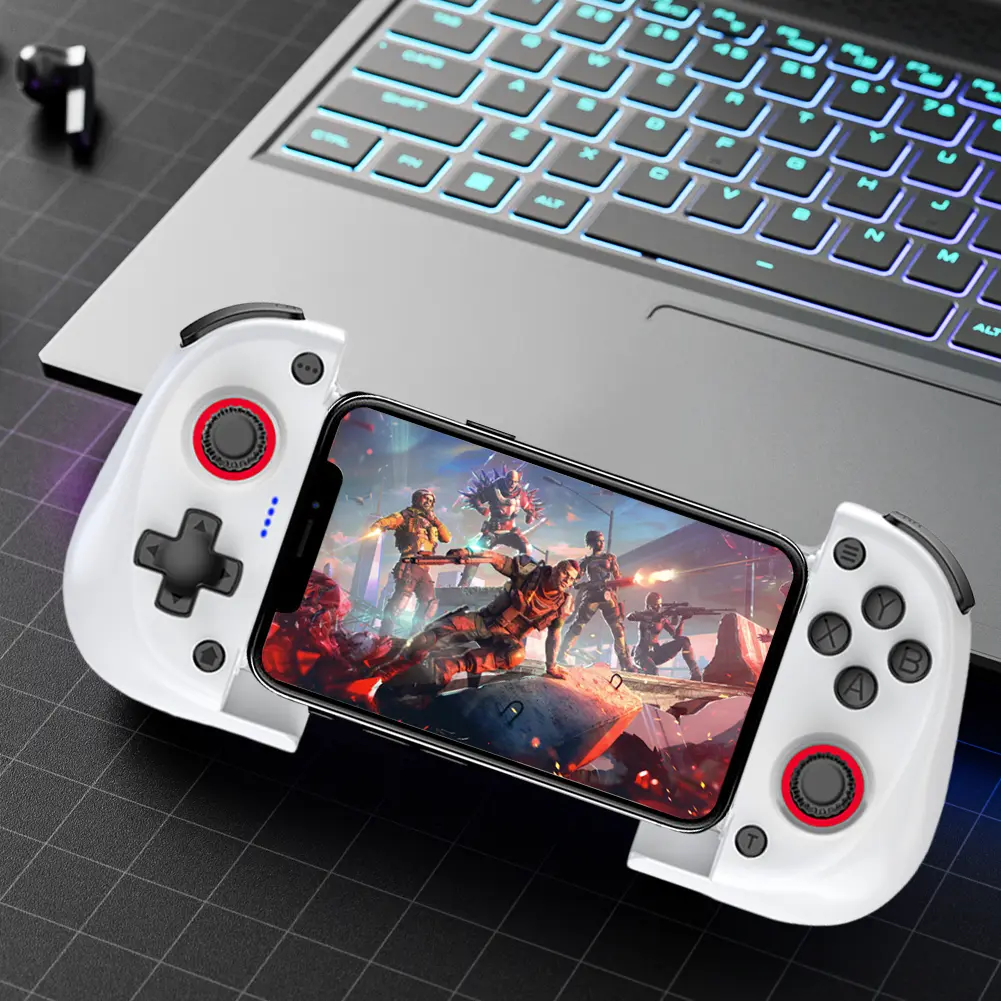 X3 Wireless Phone Controller with Cooling Fan Bluetooth-Compatible Mobile Game Controller for Android Phone iOS iPhone PC Switch