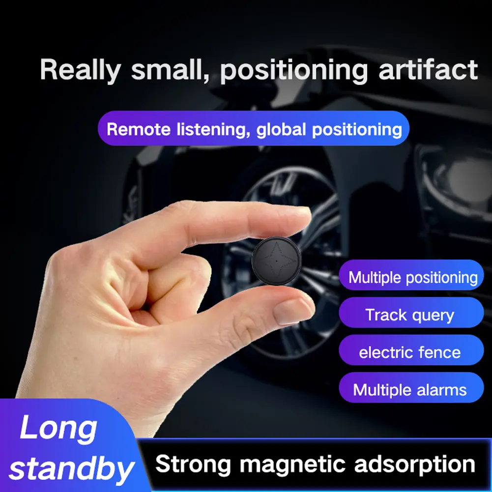 GPS Locator Mini GPS Tracker For Motorcycle Bicycle Pets Children Anti-lost Locator Positioner Alarm Wireless Magnetic Tracker