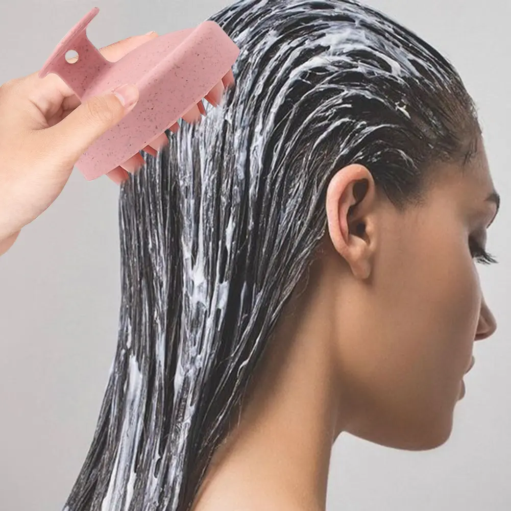 Silicone Massage Comb Scalp Stimulate Magic Hair Brush Salon Hair Washing Comb Applicator Bath Shower Brush Hairdressing Tools