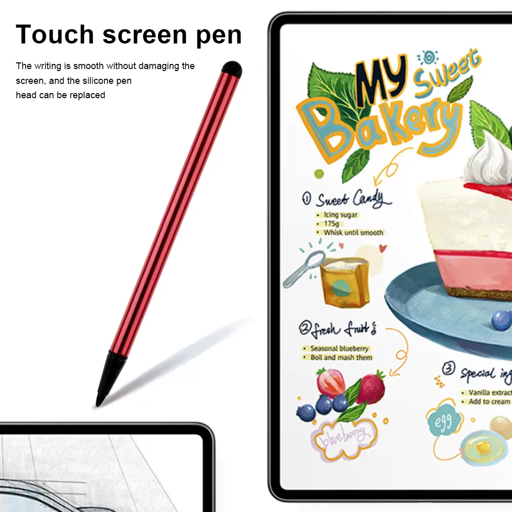 Universal Stylus Pen for Android IOS Touch Screen Capacitive Pen Tilt Phone Tablet Stylus Pen for Xiaomi Huawei Samsung Tablet