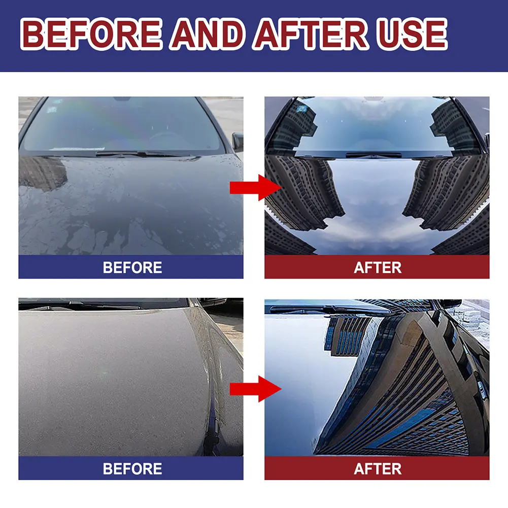 3 In 1 Car Ceramic Coating Spray Nano Repair Spray Dirt Stain Hydrophobic Wax Polish Paint Care Car Scratch Remover Repair Tools