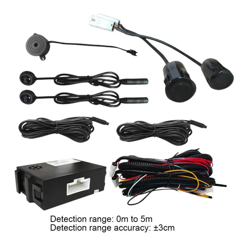 BSD Car Blind Spot Detection Waterproof Warning Light Monitor System Parking Sensor Assist Lane Changing Automotive Accessories