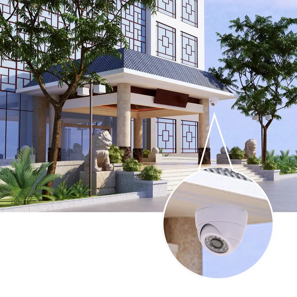 1200TVL Image Sensor Cameras CMOS Night Vision Day Night 24IR LED Indoor CCTV Camera NTSC TV System by security camera