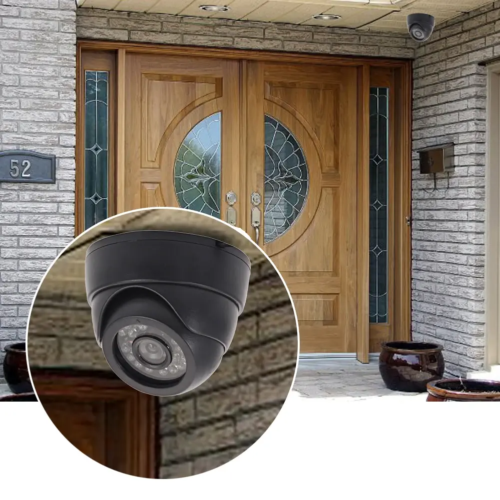 1200TVL Image Sensor Cameras CMOS Night Vision Day Night 24IR LED Indoor CCTV Camera NTSC TV System by security camera