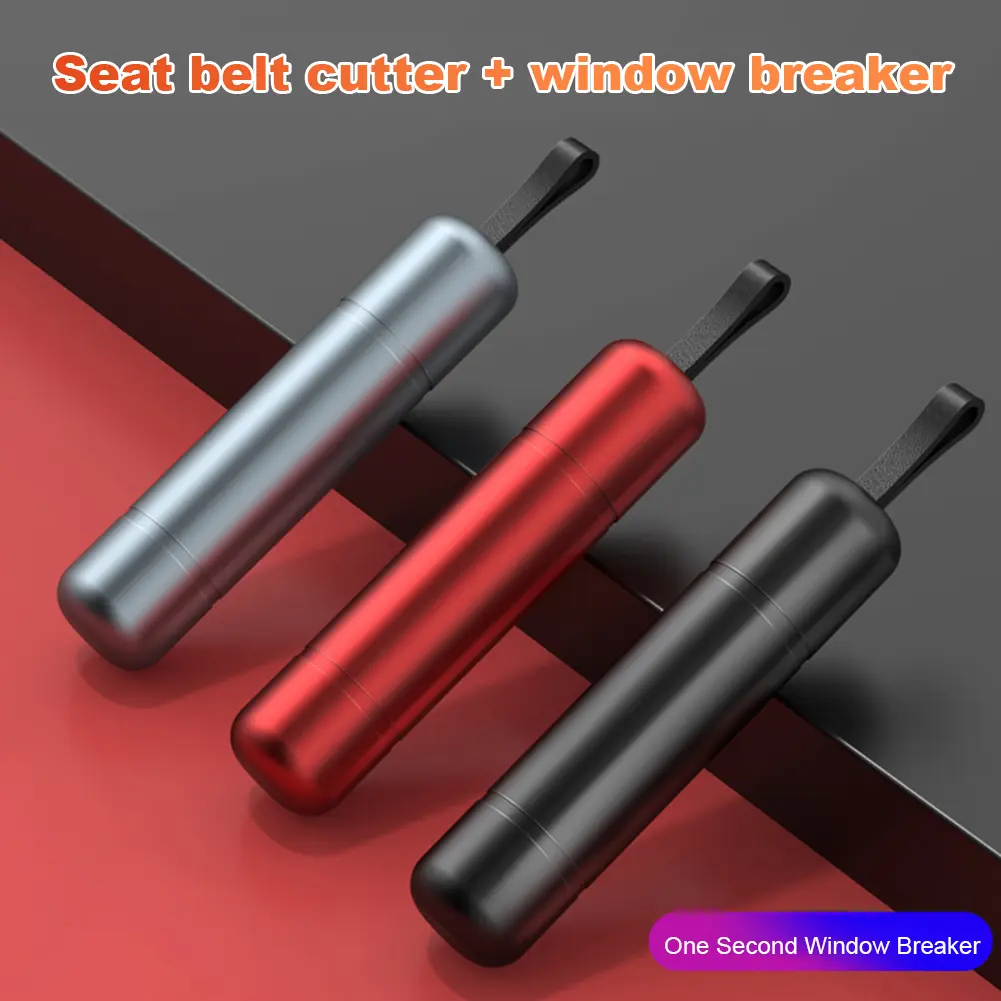 Universal Car Safety Hammer Life-Saving Vehicle Hammer Auto Window Breaker Belt Cutter Glass Hammer Emergency Escape Rescue Tool