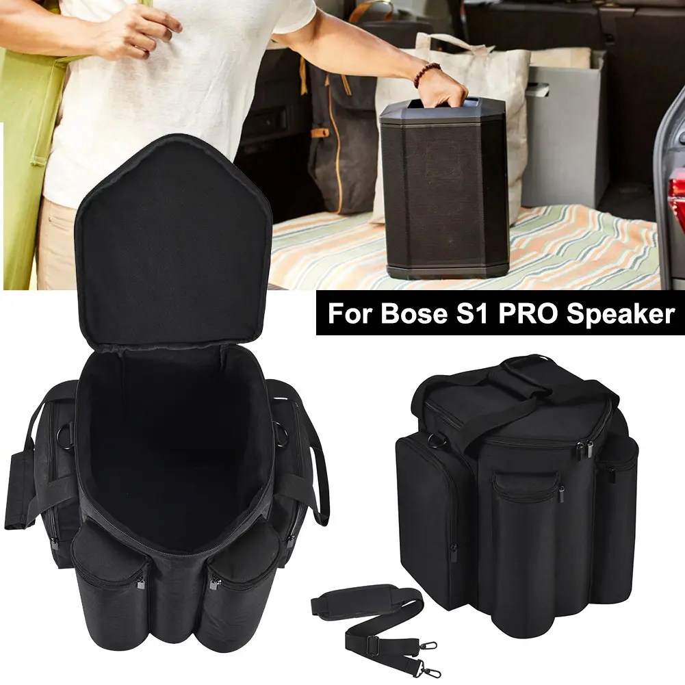 Carrying Storage Bag for Bose S1 PRO Large Capacity Carry Case Shoulder Bag Portable Handbag Anti-Fall Speaker Accessories