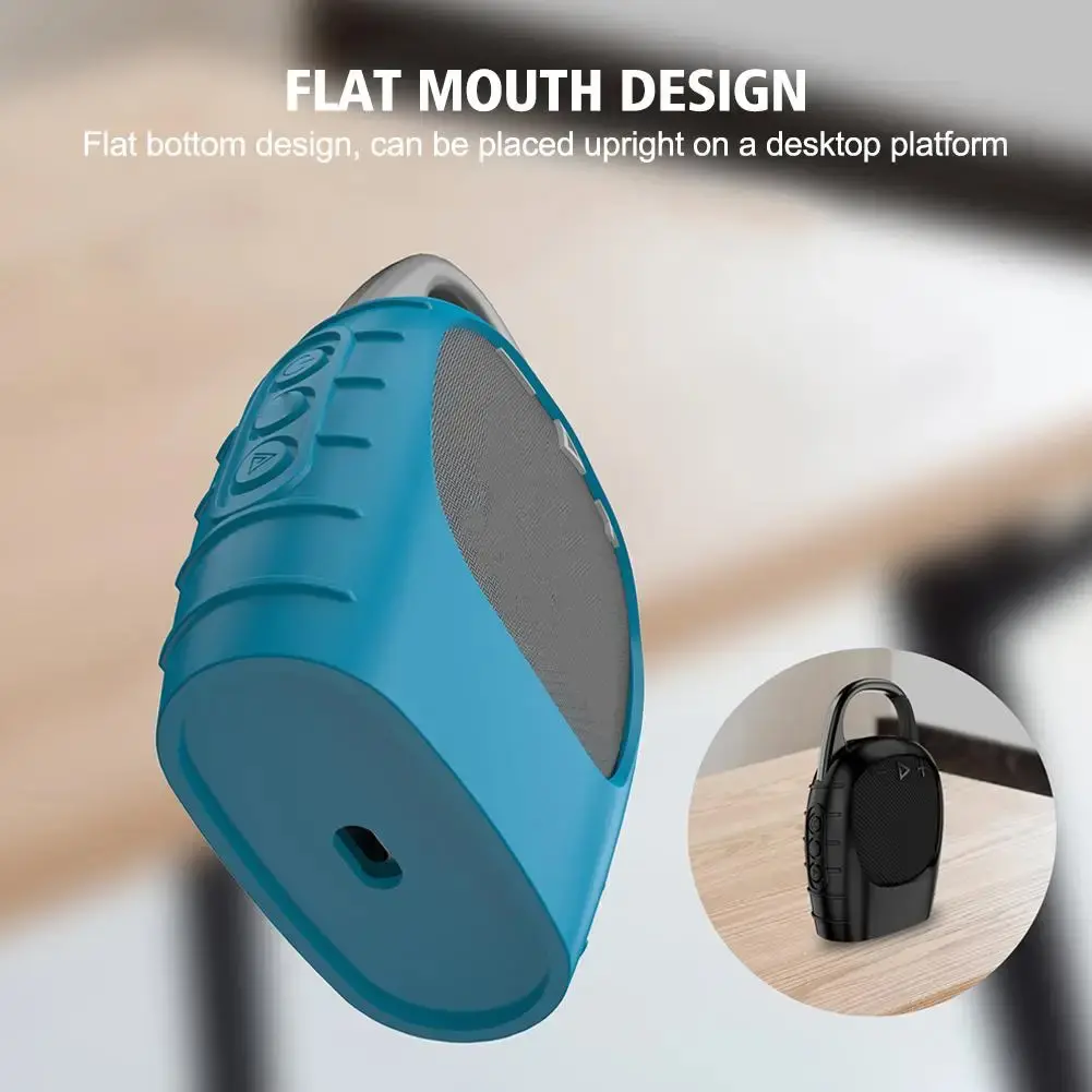 Soft Silicone Cover for JBL Clip 5 Speaker Case Cover Dustproof Portable Bluetooth Speaker Protective Carrying Case Accessories
