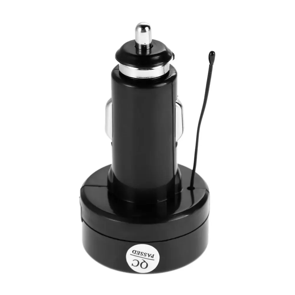 Car Adapter Charger Cigarette Lighter 12V 24V Digital Voltmeter Thermometer Voltage Temp Meter for Car RV Truck Boat