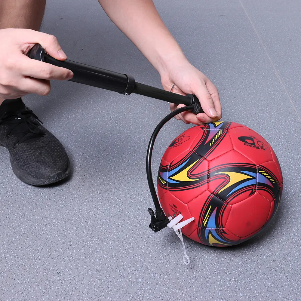 80PSI Bike Manual Air Pump Schrader Valve Bicycle Floor Pump Lightweight Balloon Tire Inflator for MTB Tires Balls Balloons