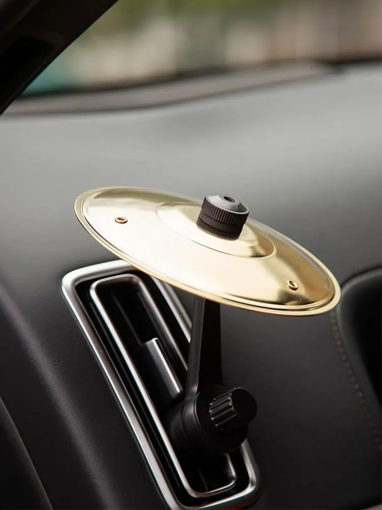 Car Crash Cymbal Hand-shooting Car Drum Cymbal Universal Auto Air Ventilation Port Clip-On Cymbals Car Interior Accessories