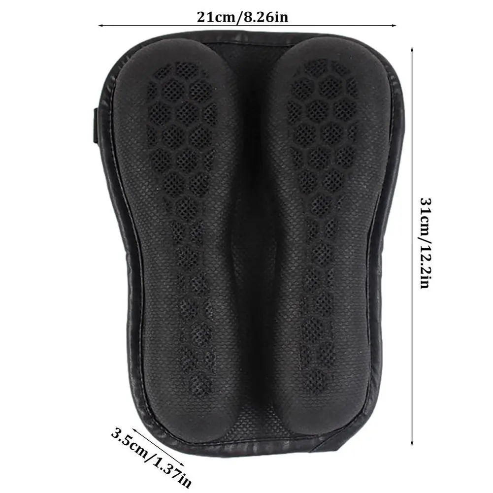 Motorcycle Seat Cushion Breathable Shockproof Seat Cushion Soft Motorcycle Air Cushion Shock Absorbent for Summer Riding Cycling