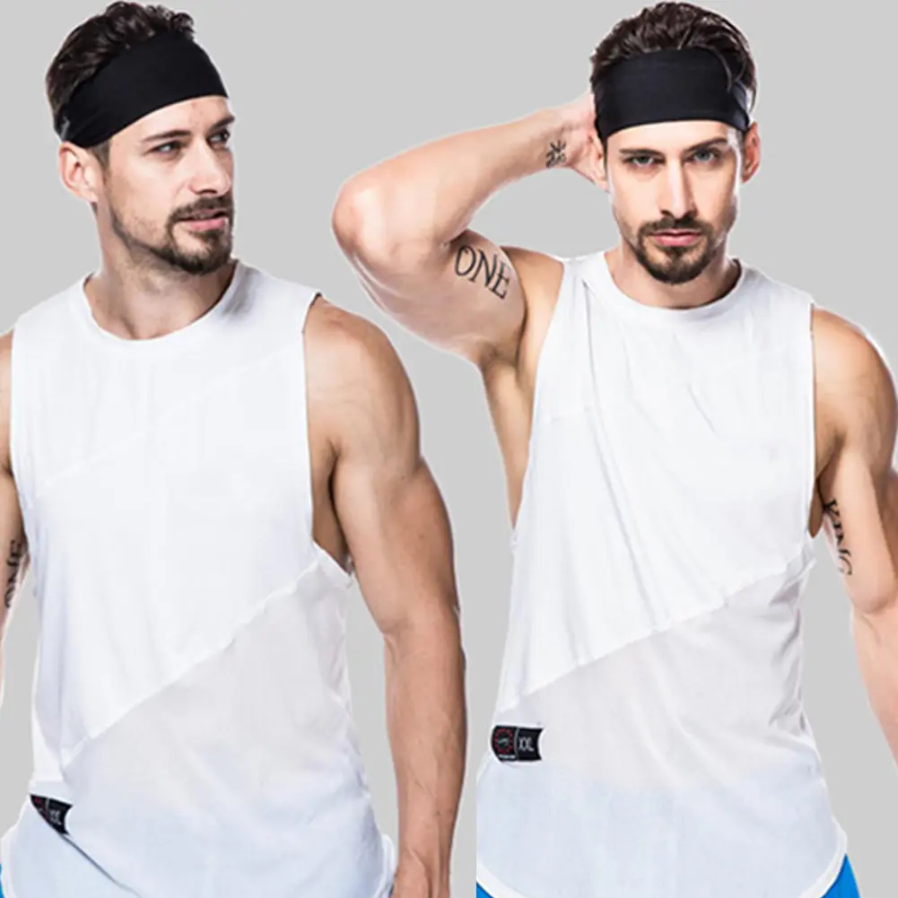 1-6PCS Elastic Sports Headband Men Women Fitness Yoga Gym Head Band Anti-slip Breathable Hair Sweatband for Outdoor Running
