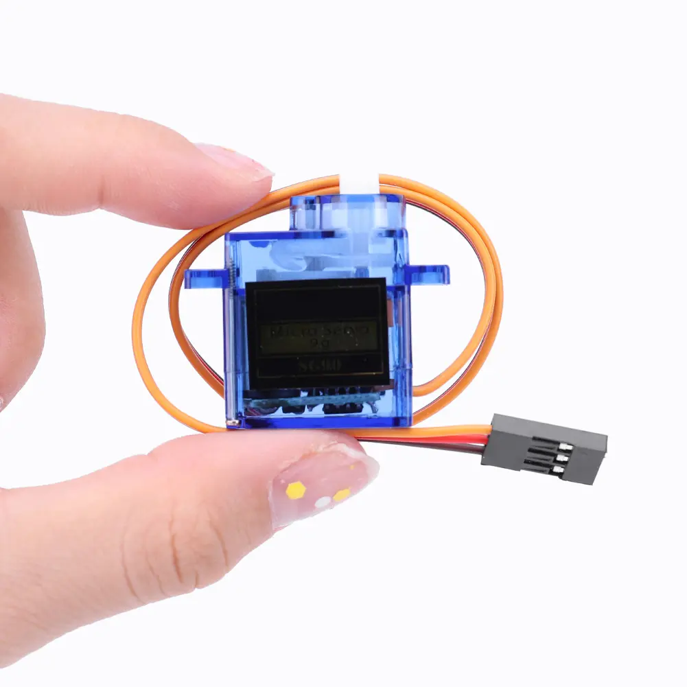 1PC SG90 9G Micro Digital Servo Motor 180/360 Degree Fixed-Wing Micro Gear Servo Motor for RC Helicopter Toy Airplane Aircraft